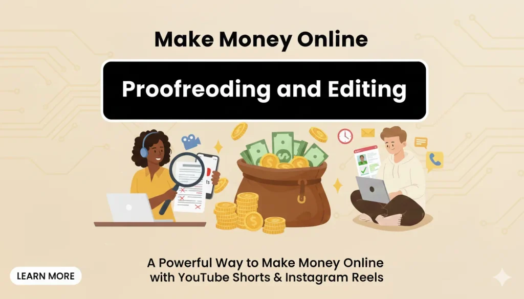 Proofreading and Basic Editing: An Easy Way to Make Money Online for Beginners
