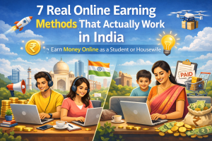 7 Real Online Earning Methods That Actually Work in India